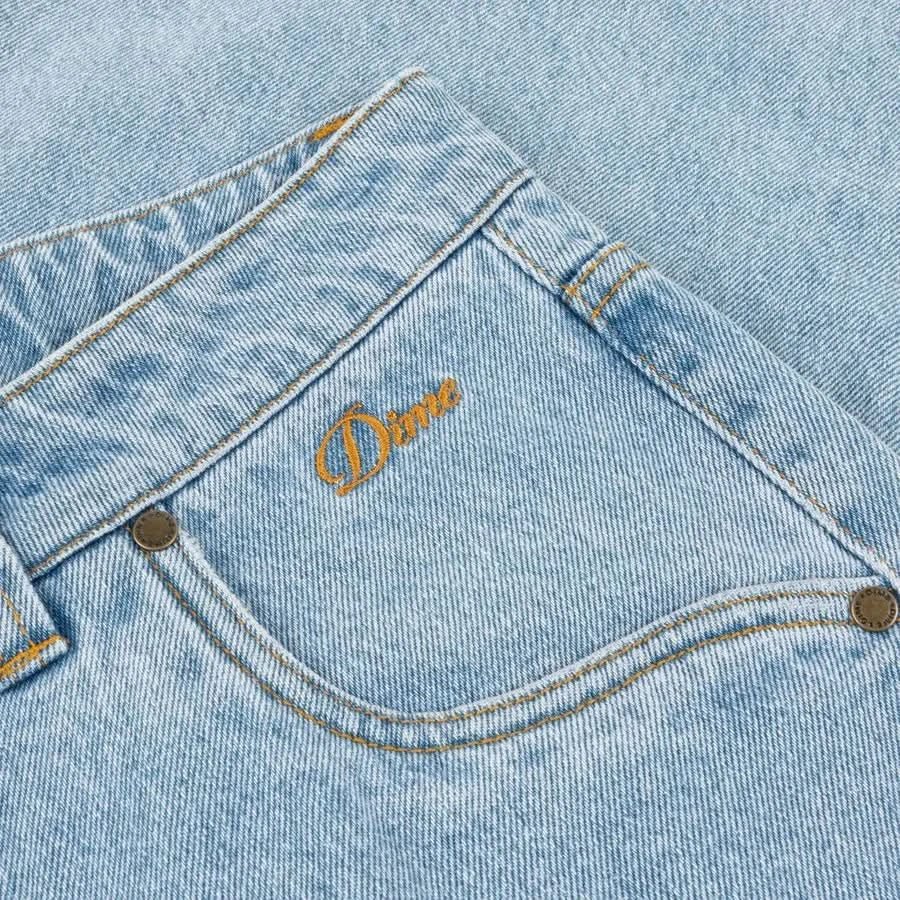 Dime MTL Baggy Denim Pants – Blue Washed - Gallery Streetwear