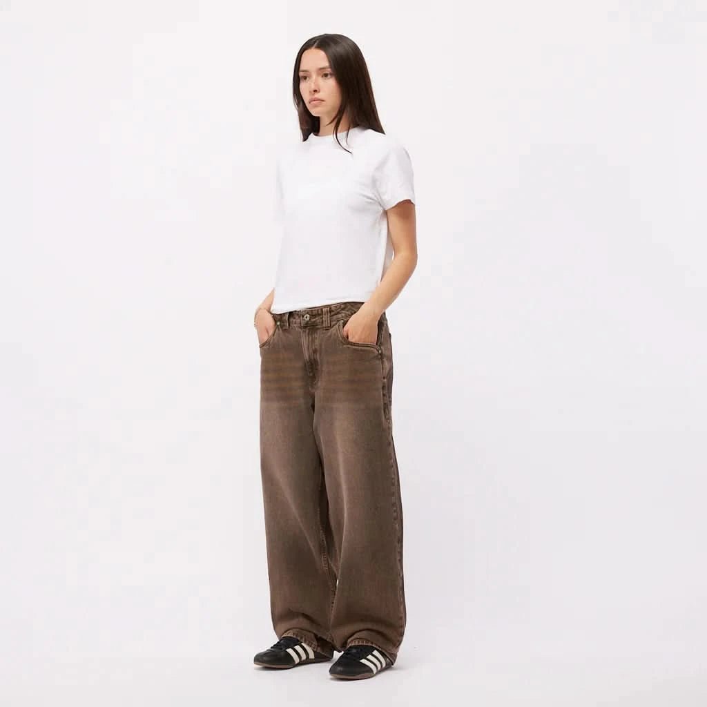 Dime MTL | Baggy Denim Pants – Sandblasted Brown - Gallery Streetwear