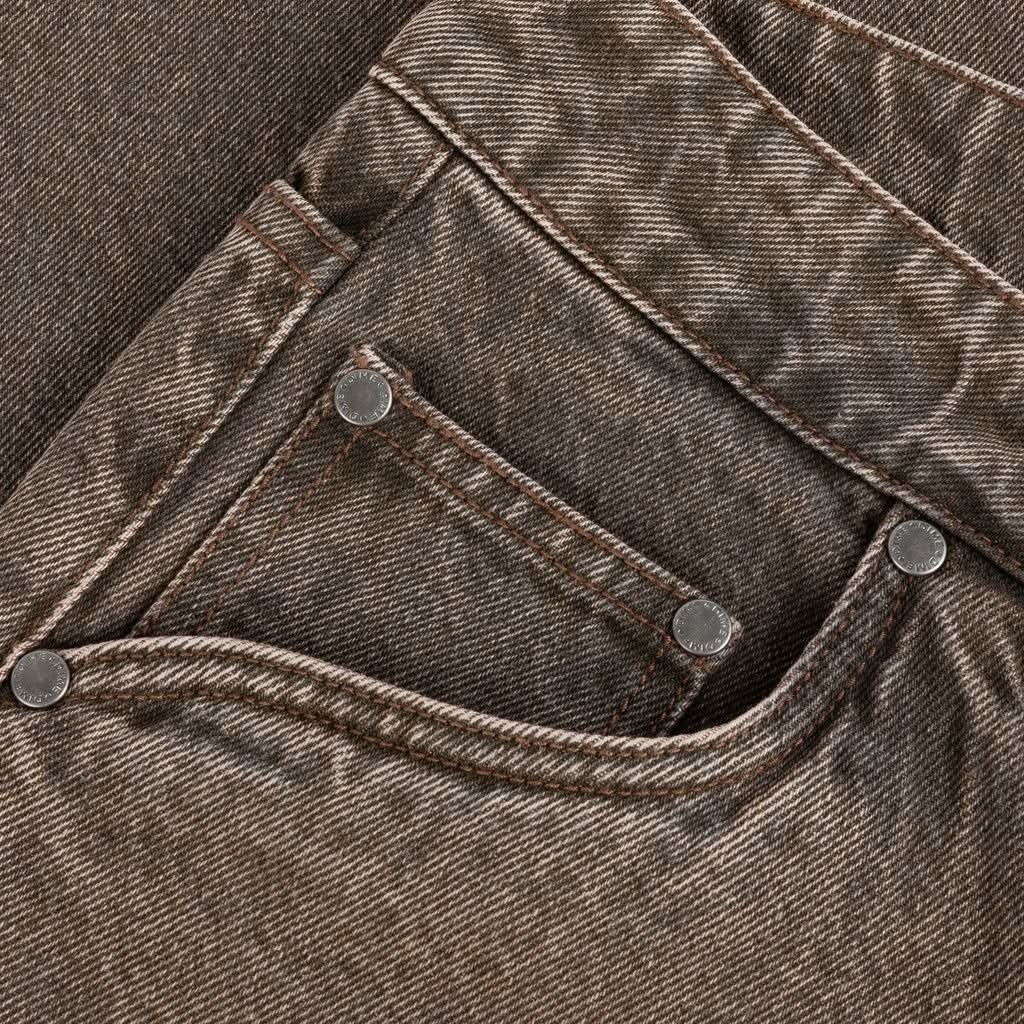 Dime MTL | Baggy Denim Pants – Sandblasted Brown - Gallery Streetwear