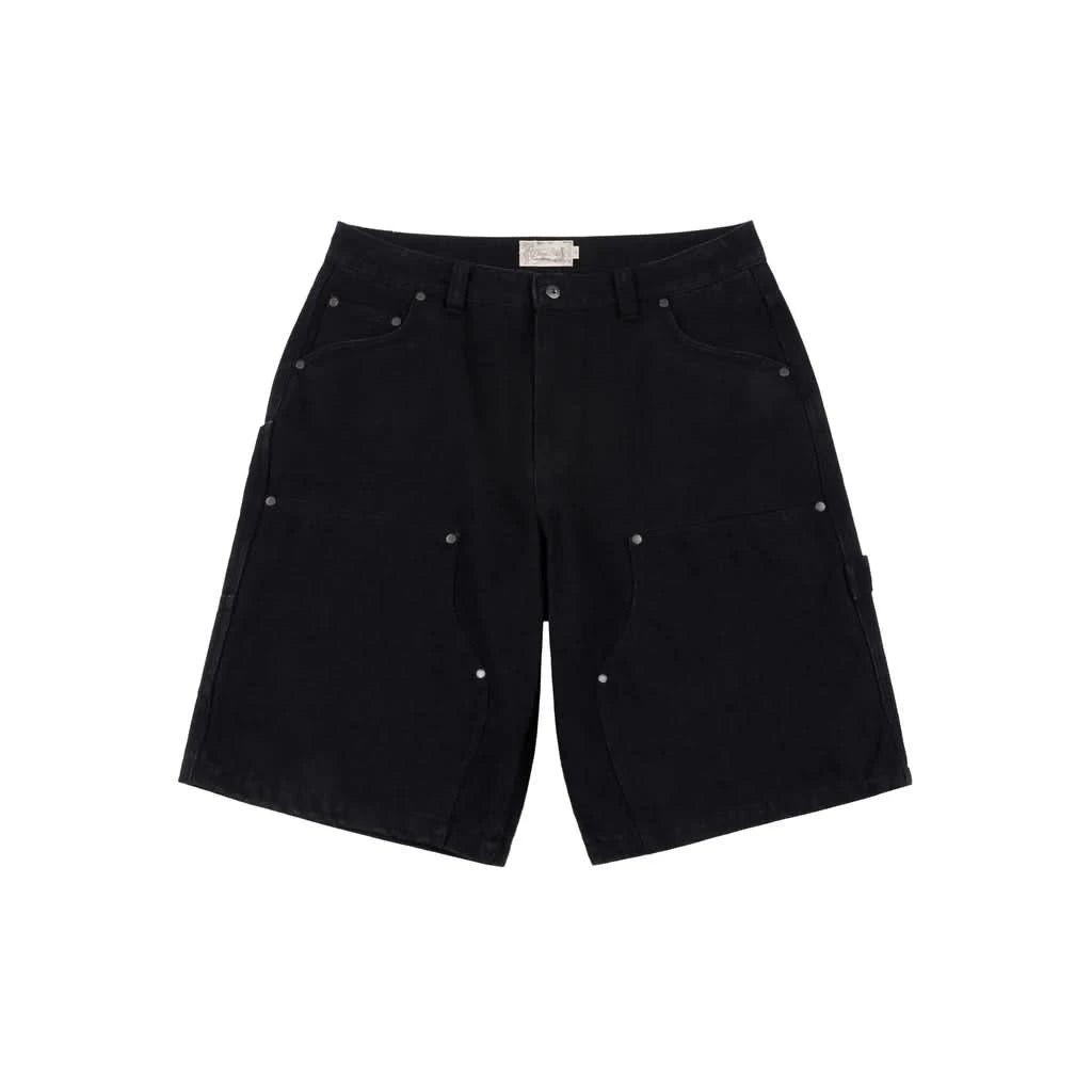 ★★Columbia★★ SLLABEL BELTED DENIM SHORTS PANTS BLACK DEN MULTI-CARGO DENIM SHORTS - Black | ZARA Canada