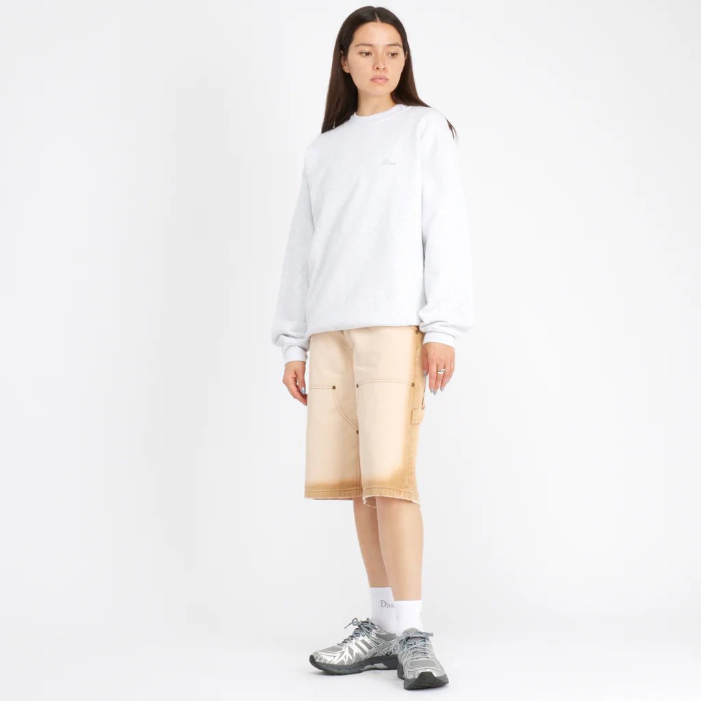Dime MTL Carpenter Denim Shorts – Bronze Relaxed Fit Skate Shorts - Gallery Streetwear
