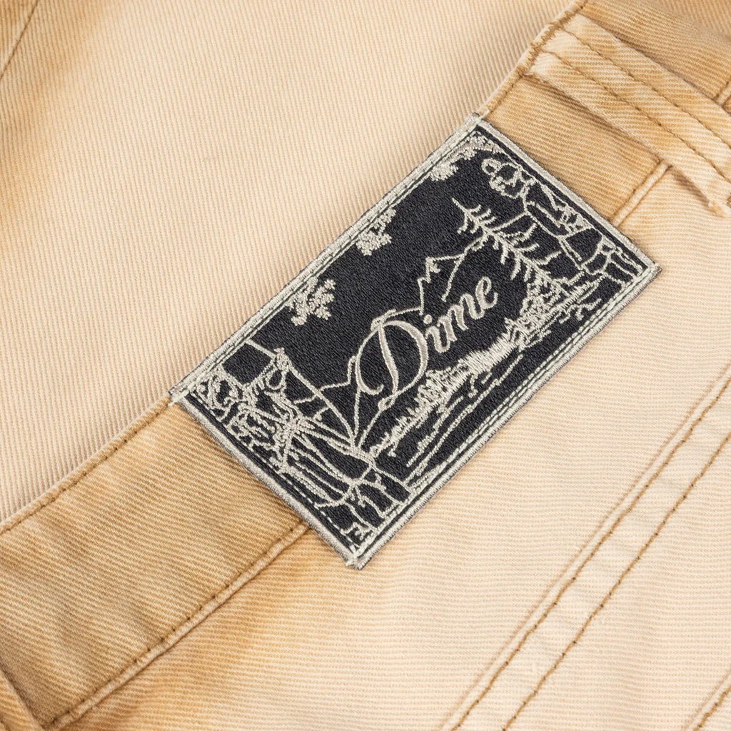 Dime MTL Carpenter Denim Shorts – Bronze Relaxed Fit Skate Shorts - Gallery Streetwear
