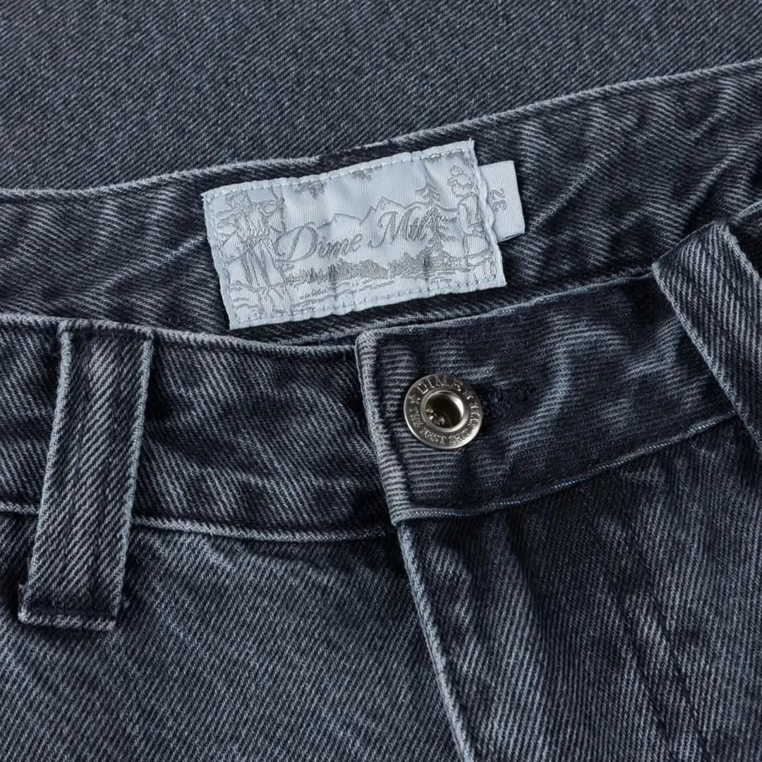 Dime MTL Classic Denim Shorts - Overdyed Blue - Gallery Streetwear