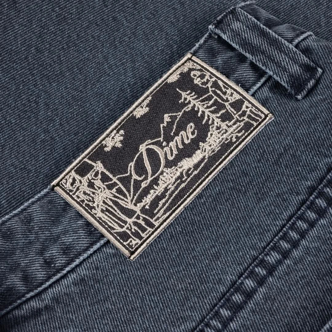 Dime MTL Classic Denim Shorts - Overdyed Blue - Gallery Streetwear