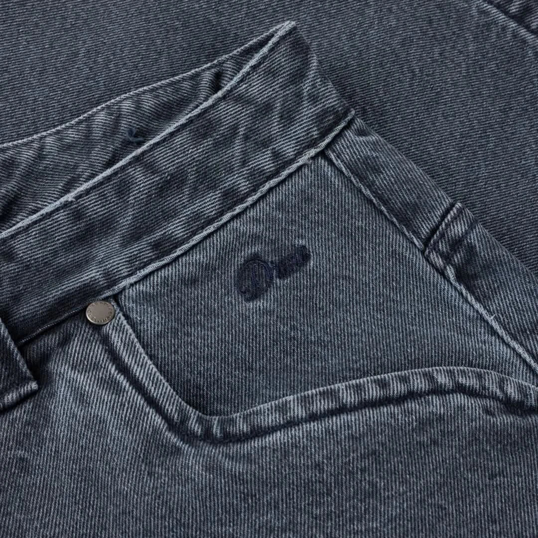 Dime MTL Classic Denim Shorts - Overdyed Blue - Gallery Streetwear
