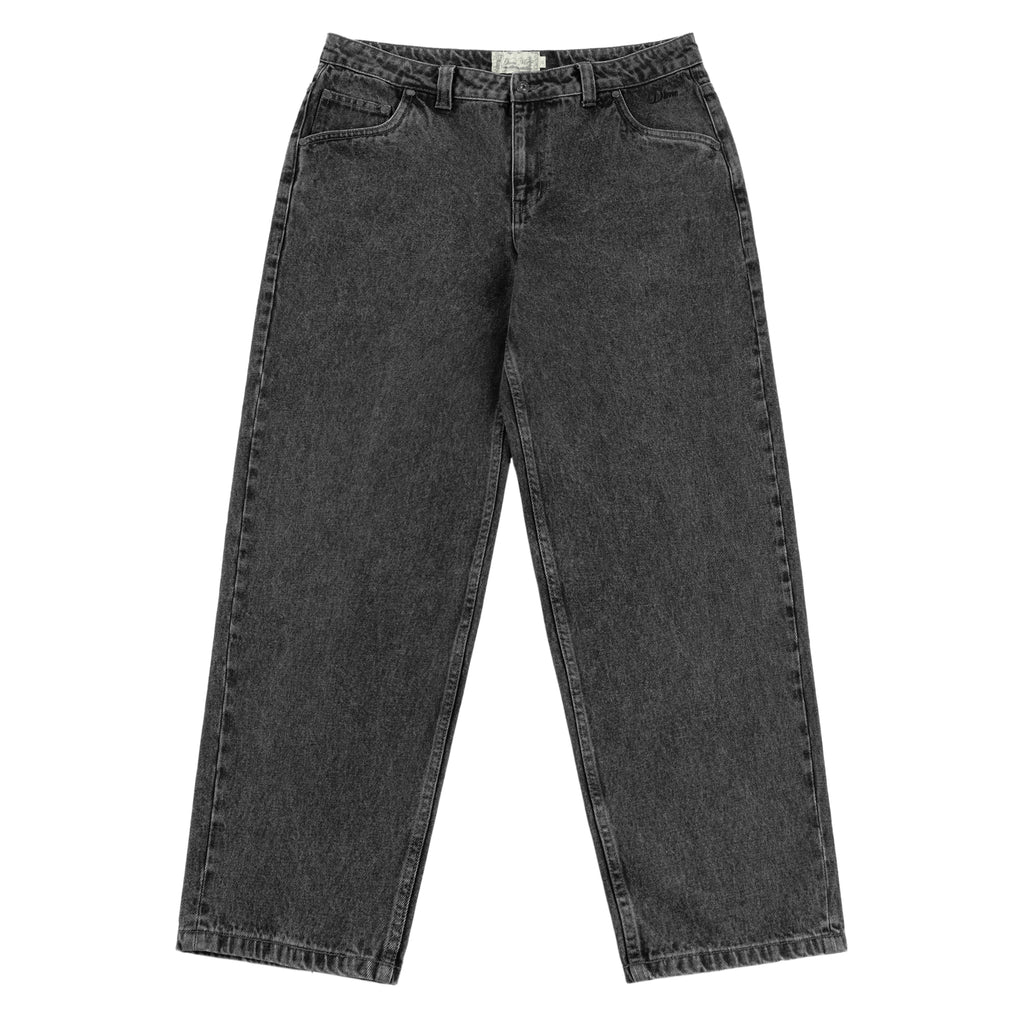 Dime MTL Classic Relaxed Denim Pants – Faded Black Skate Jeans - Gallery Streetwear