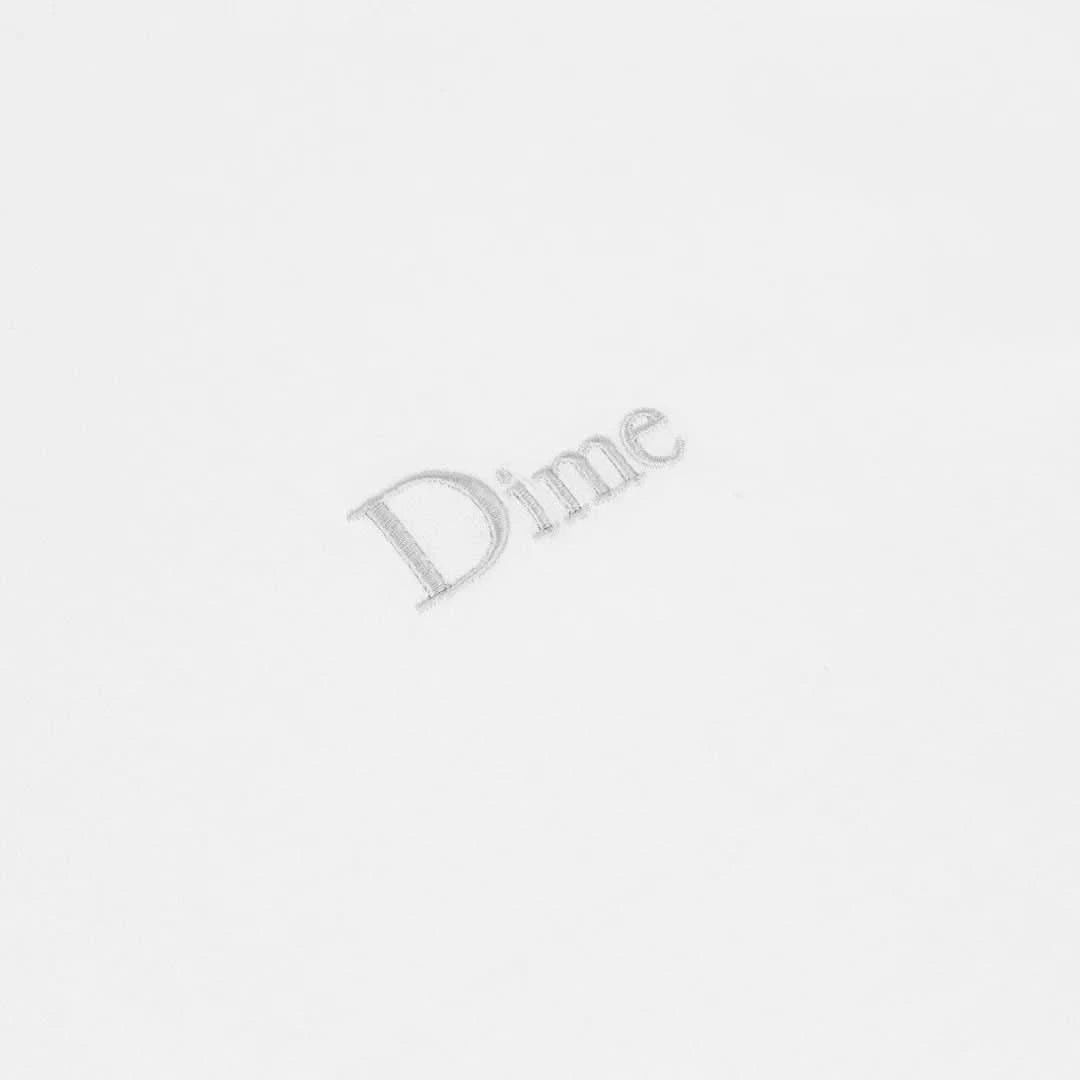 Dime MTL Classic Small Logo Tee - White - Gallery Streetwear