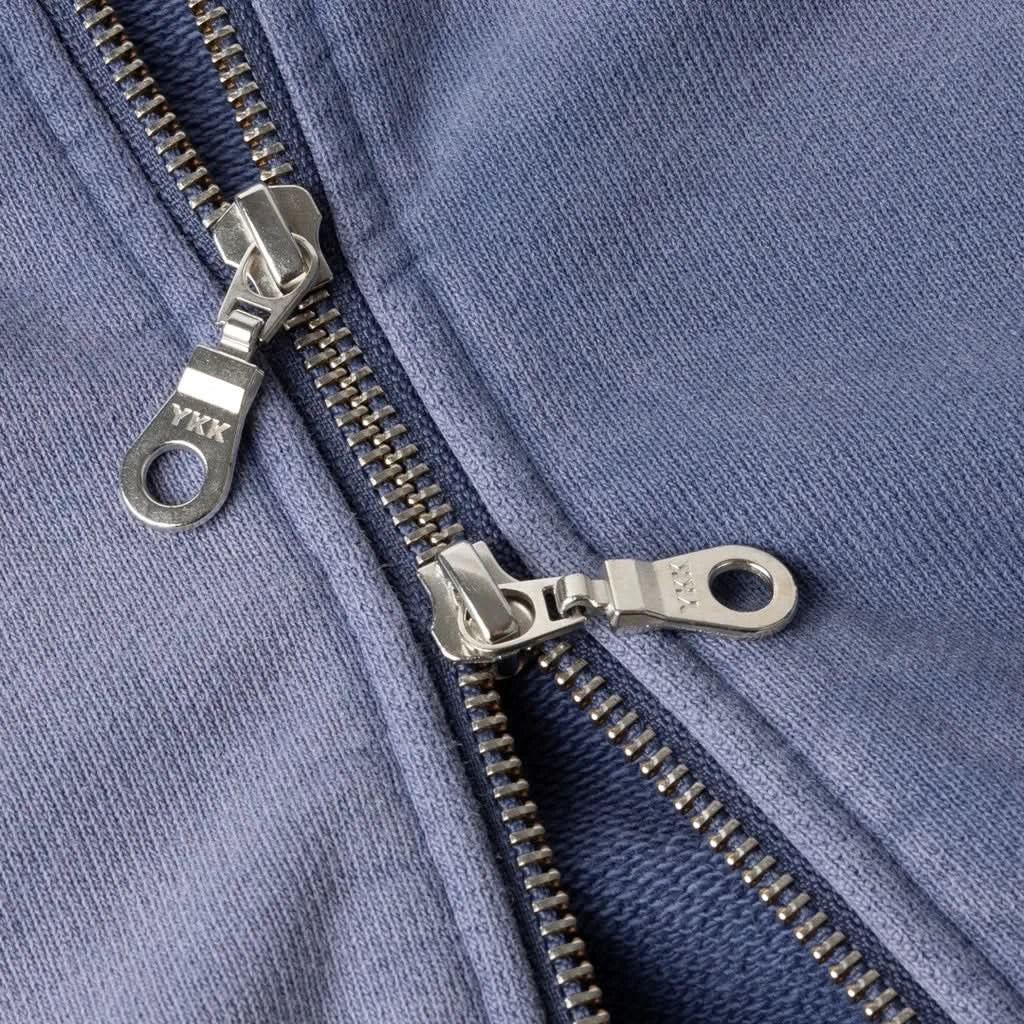 Dime MTL | Cropped Zip Hoodie – Lavender - Gallery Streetwear