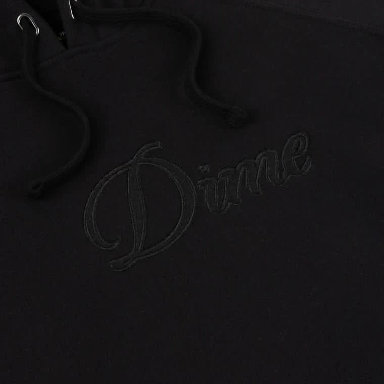 Dime MTL Cursive Hoodie – Black - Gallery Streetwear
