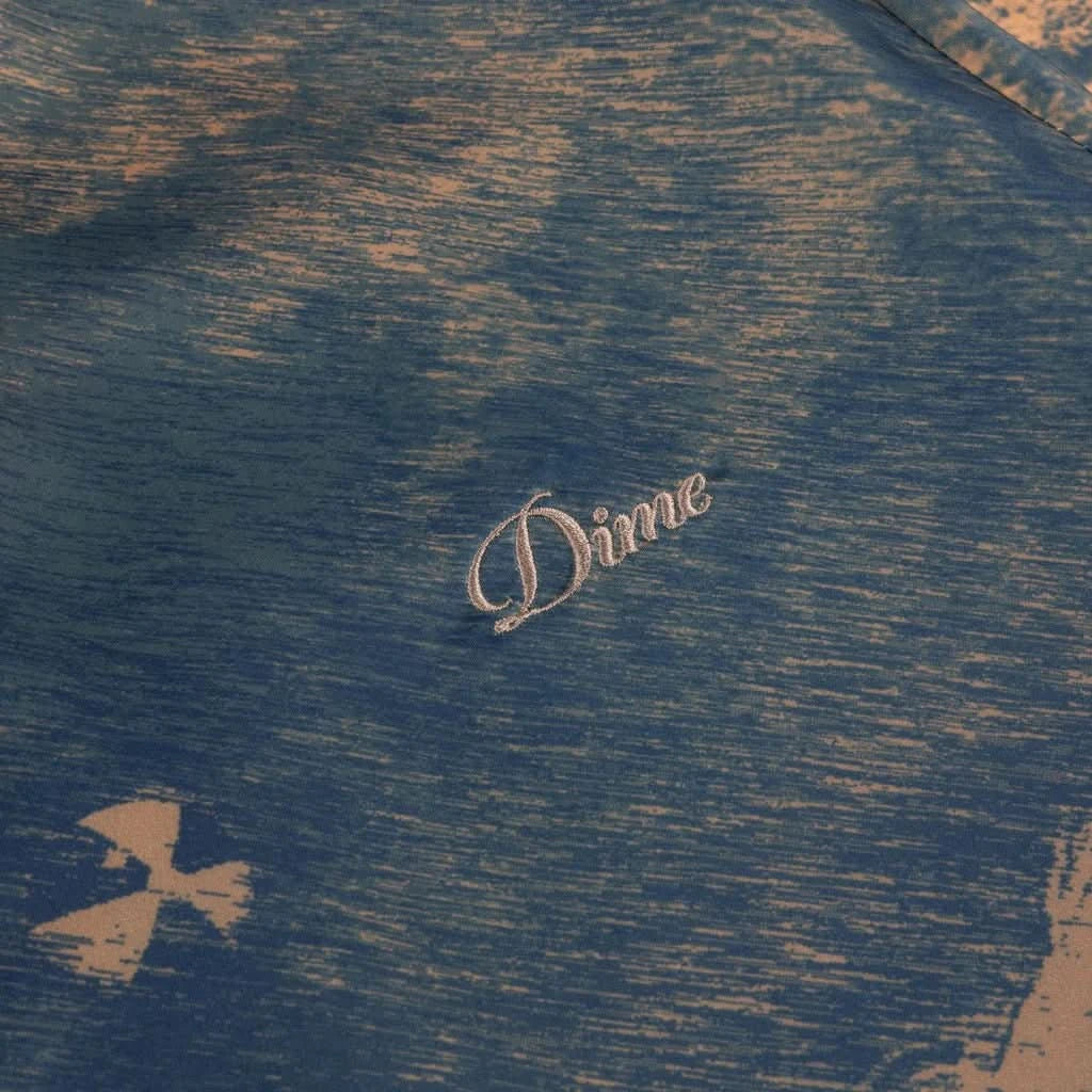 Dime MTL Day Off Button Up Shirt – Allover Print - Gallery Streetwear