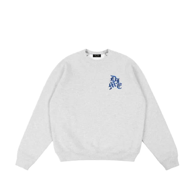 Dime MTL Dolph Crewneck – Ash - Gallery Streetwear Kelowna, Canada's Best place to find Dime MTL Clothing