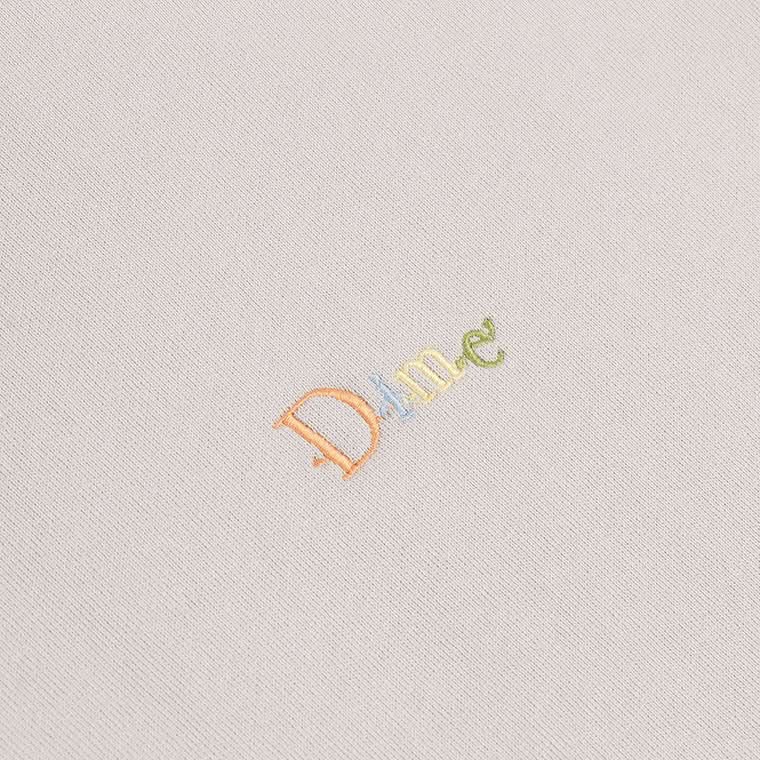 Dime MTL Friends Small Logo Hoodie – Grey - Gallery Streetwear