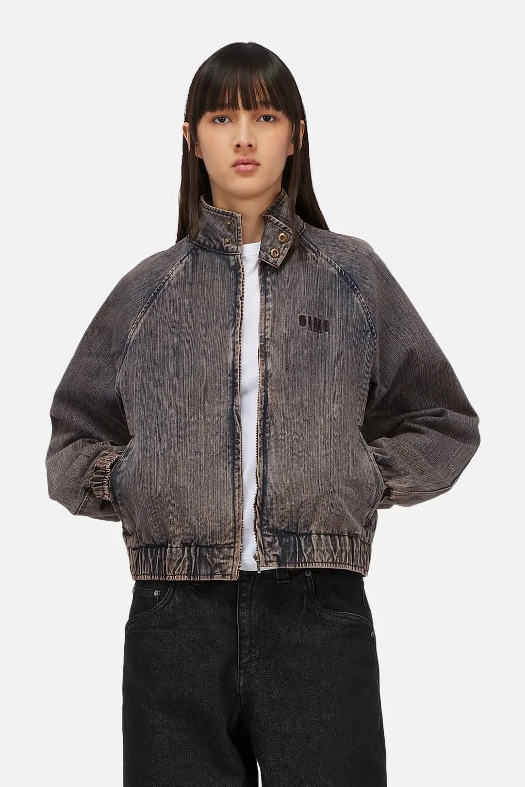 Dime MTL Jeans Jacket - Premium Brown - Gallery Streetwear