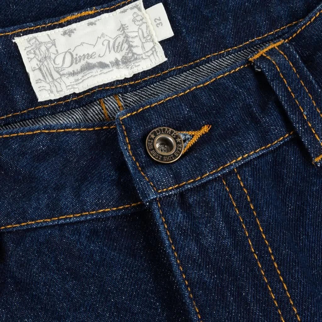 Dime MTL Relaxed Denim Pants - Indigo - Gallery Streetwear