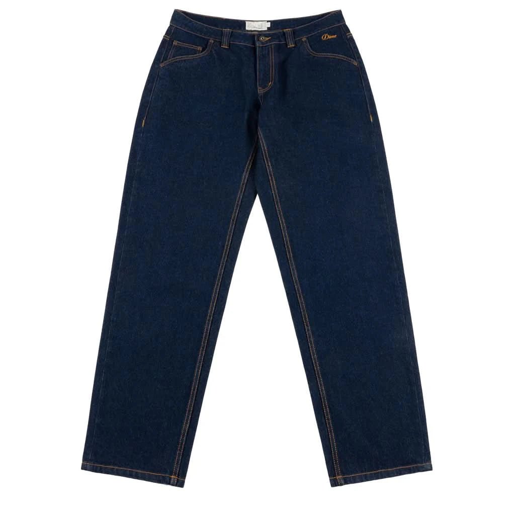 Dime MTL Relaxed Denim Pants - Indigo - Gallery Streetwear