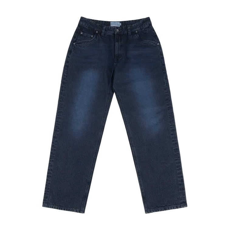 Dime MTL Relaxed Denim Pants – True Blue - Now available at Gallery Streetwear Canada, Kelowna's only Dime MTL Clothing Store