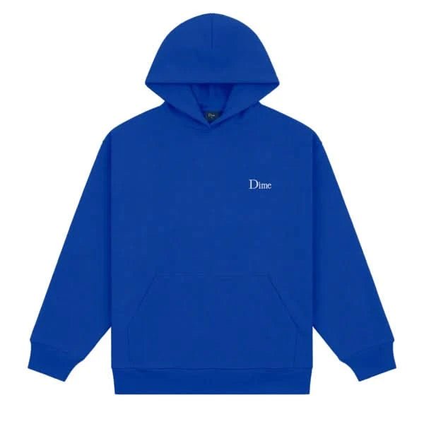 Dime MTL Small Logo Hoodie - Royal Blue - Gallery Streetwear