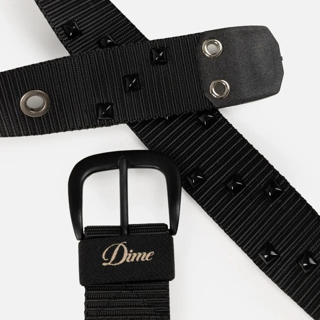Dime MTL Studded Belt - Black - Gallery Streetwear
