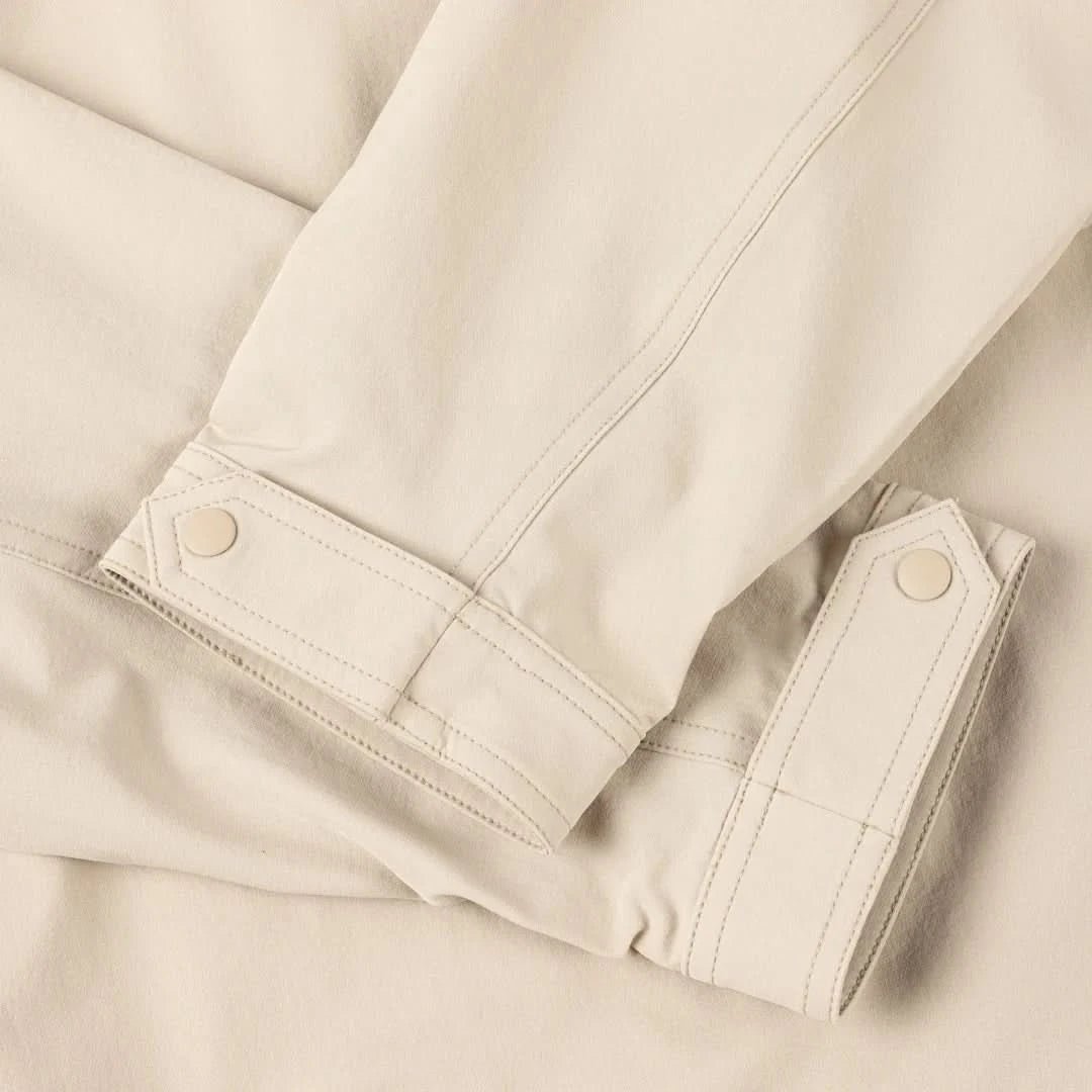 Dime MTL Tech Rugby Shirt - Beige - Gallery Streetwear