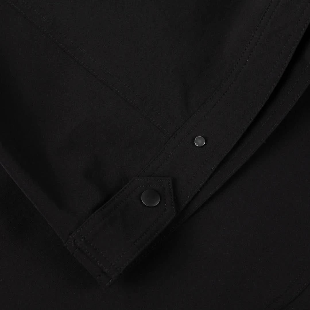 Dime MTL Tech Rugby Shirt - Black - Gallery Streetwear