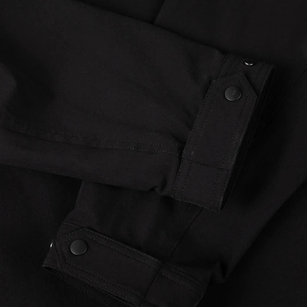 Dime MTL Tech Rugby Shirt - Black - Gallery Streetwear