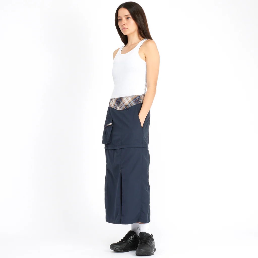Dime MTL Tech Skirt – Black Convertible Utility Skirt - Gallery Streetwear