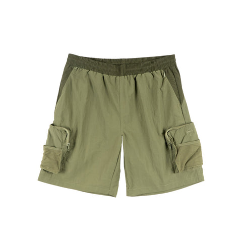 Helas Discovery Cargo Short Khaki Green - Gallery Streetwear