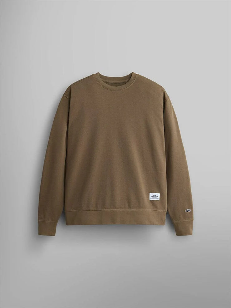 Alpha Industries | Essential Crewneck Brown