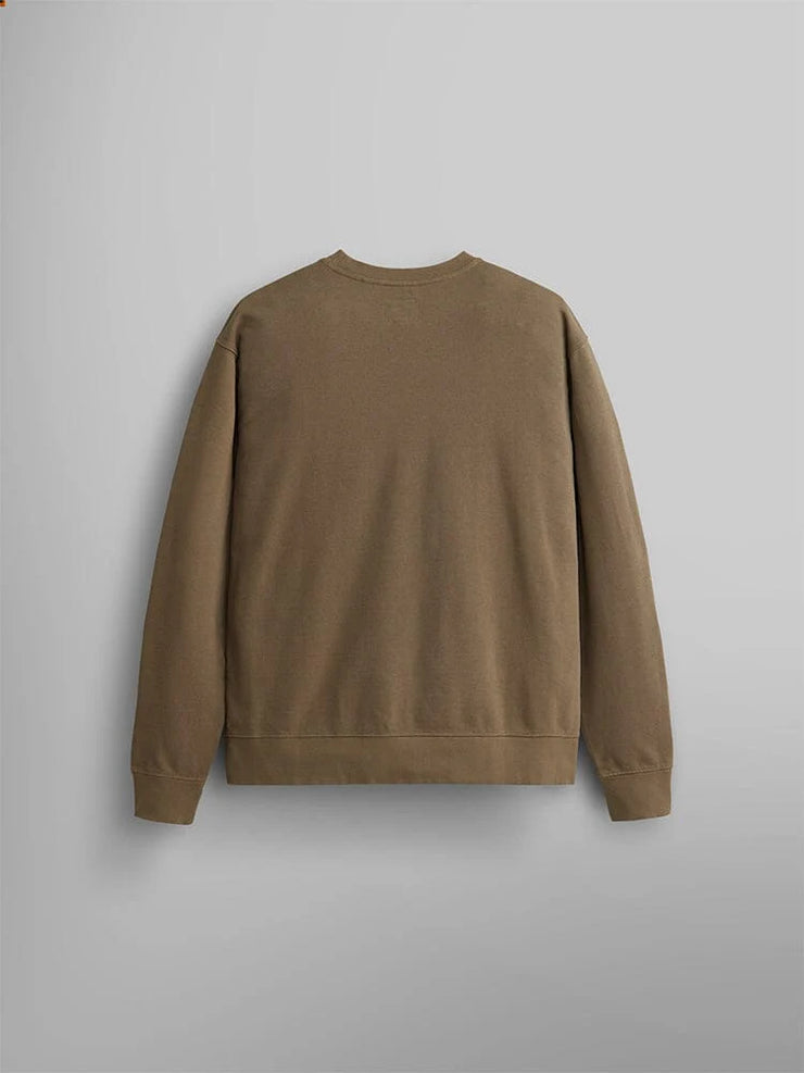 Alpha Industries | Essential Crewneck Brown