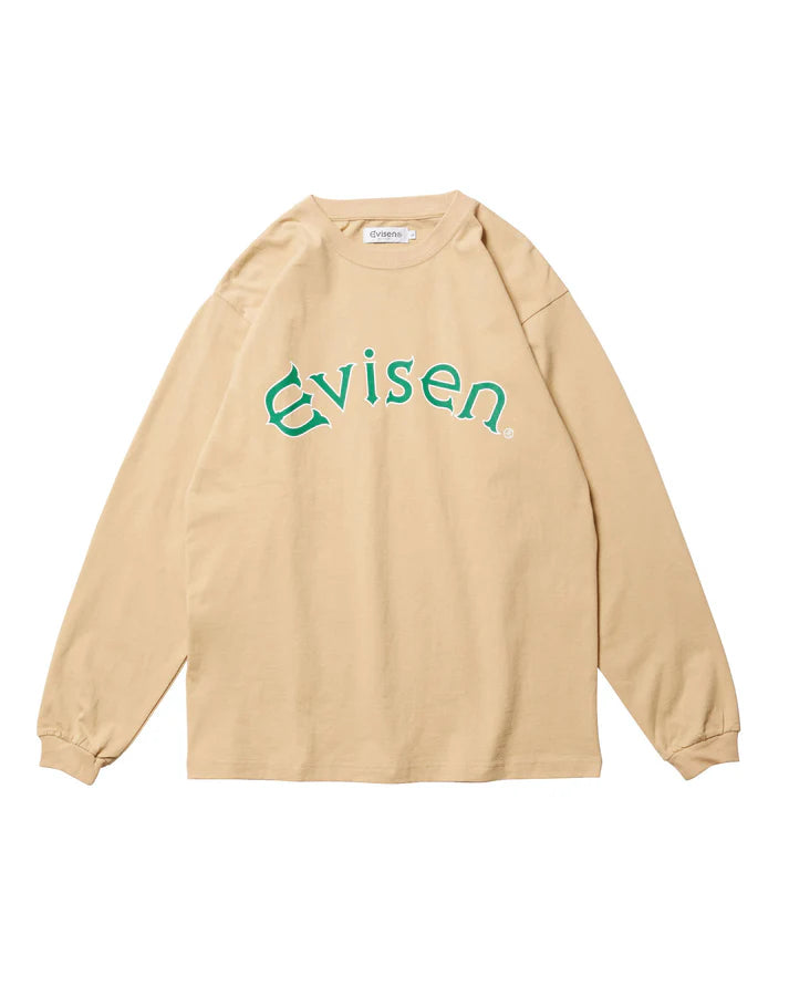Evisen | Arch Logo L/s Shirt Sand