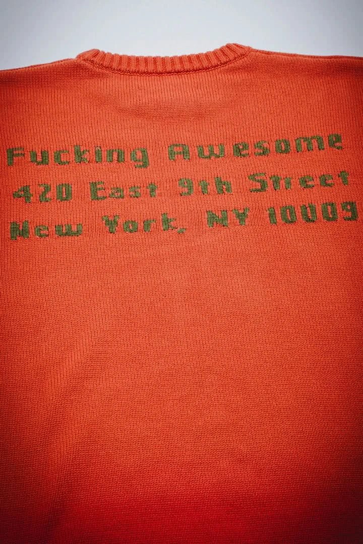 FA Liberty Sweater – Rust Orange - Gallery Streetwear