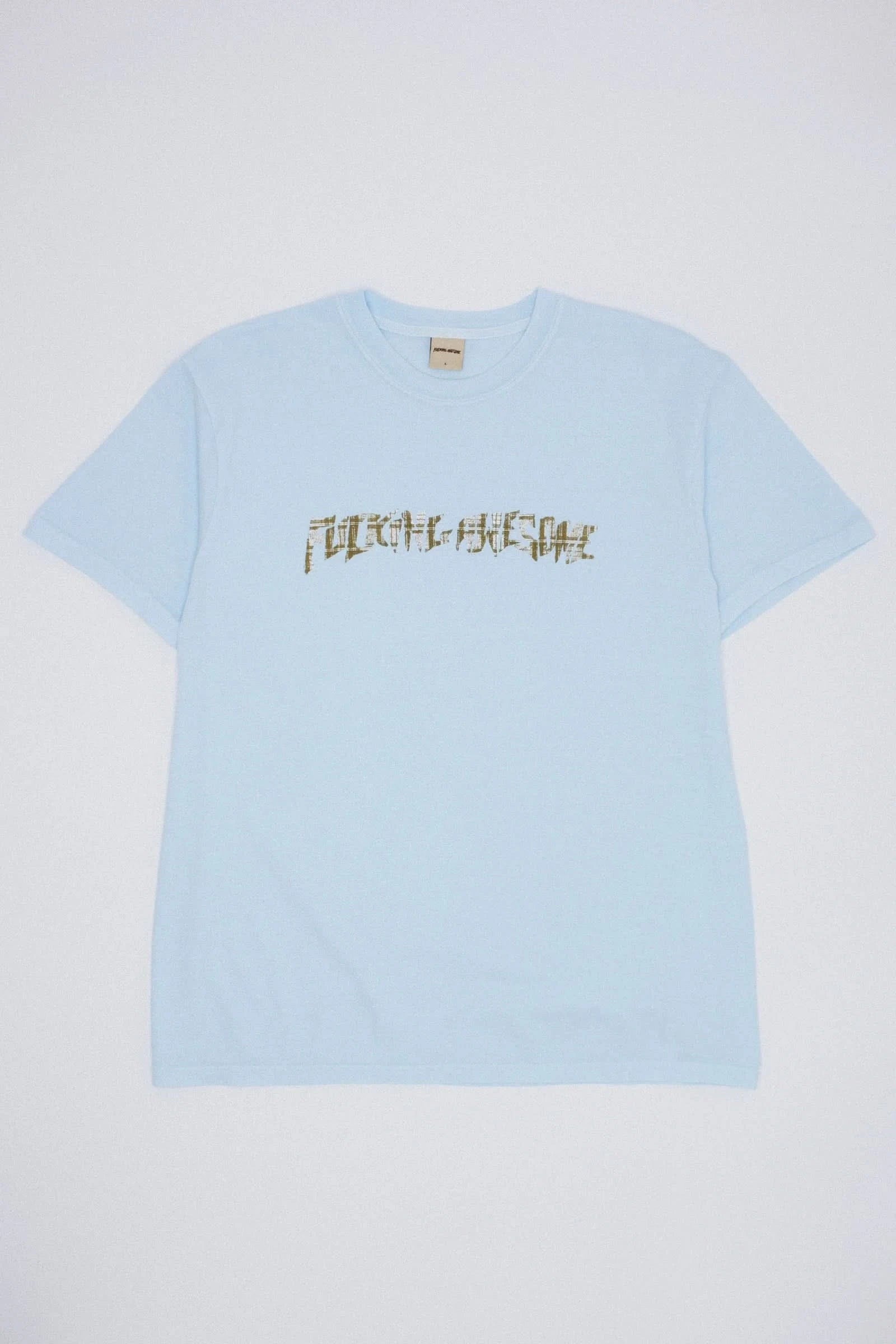 FA Plaid Photo Copy Tee - Blue - Gallery Streetwear