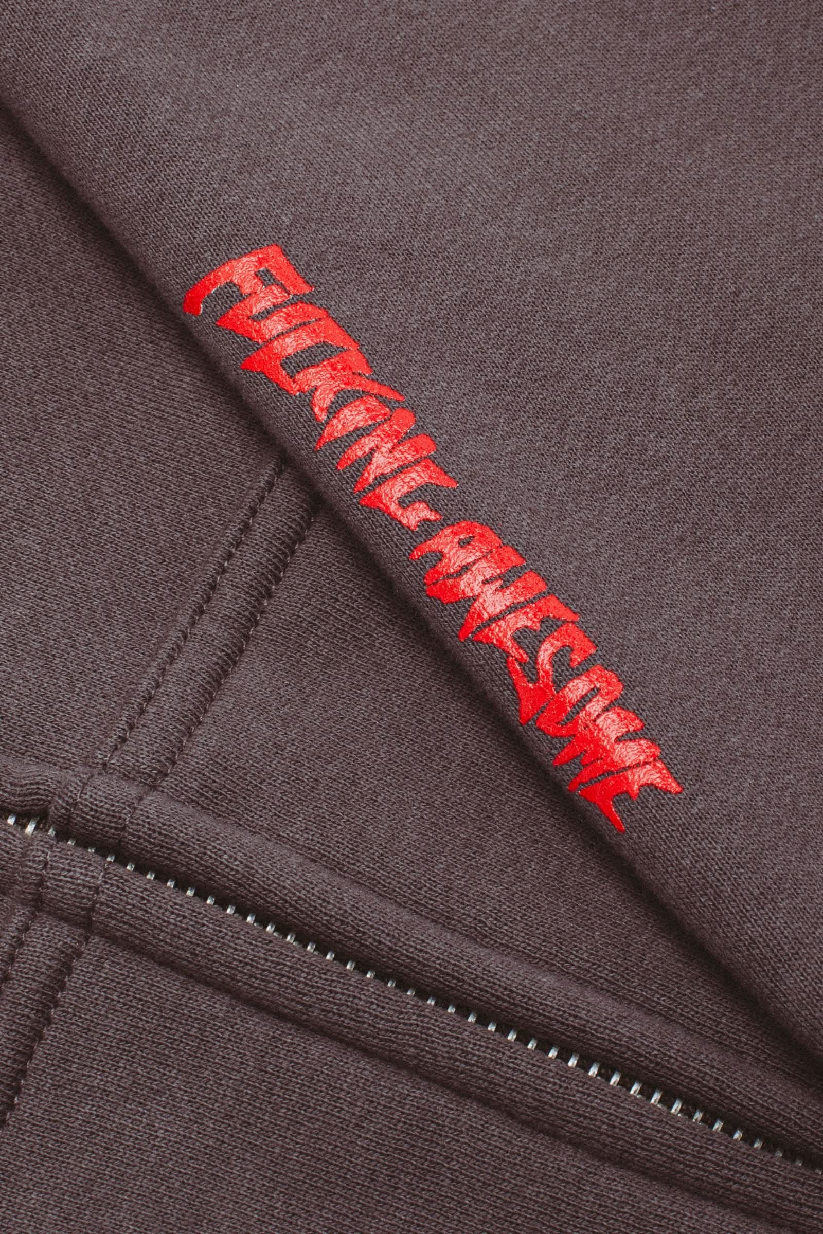 FA Sad Madness Zip Up Hoodie - Charcoal - Gallery Streetwear