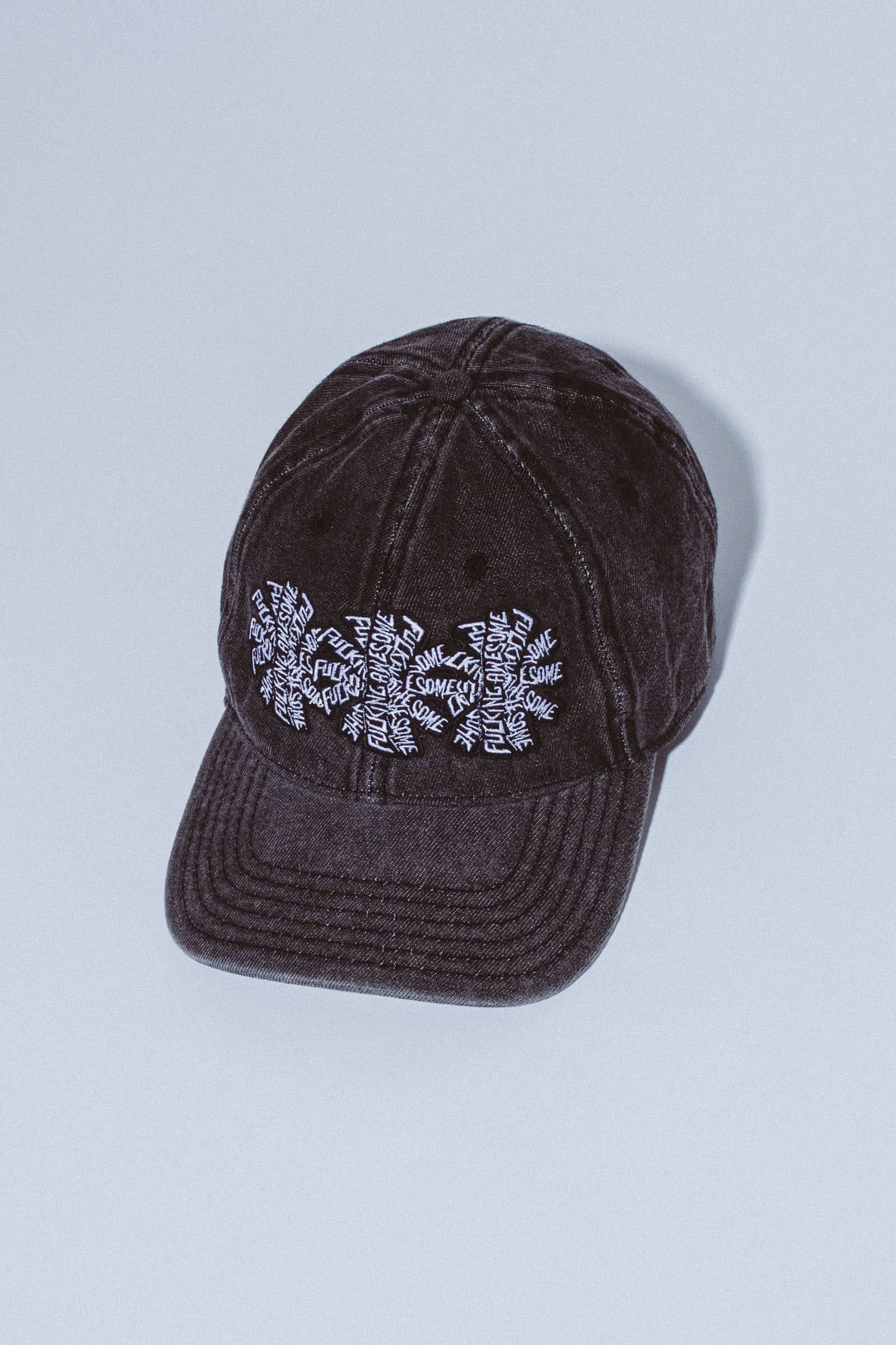 FA Three Spiral Denim 6 Panel Hat - Gallery Streetwear