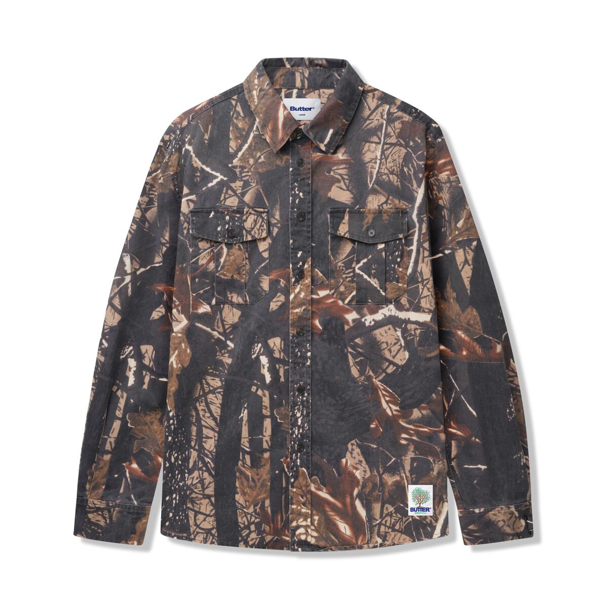 Butter Goods / Real Tree Camp Wash Pocket Shirt