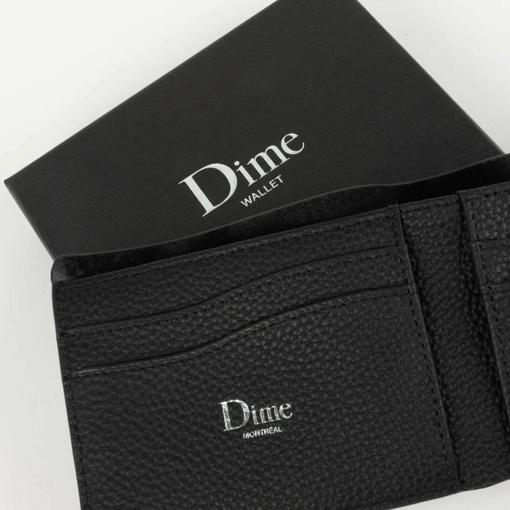 Dime MTL | Classic Wallet - black open