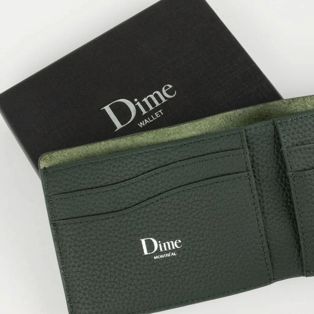Dime MTL | Classic Wallet - green inside