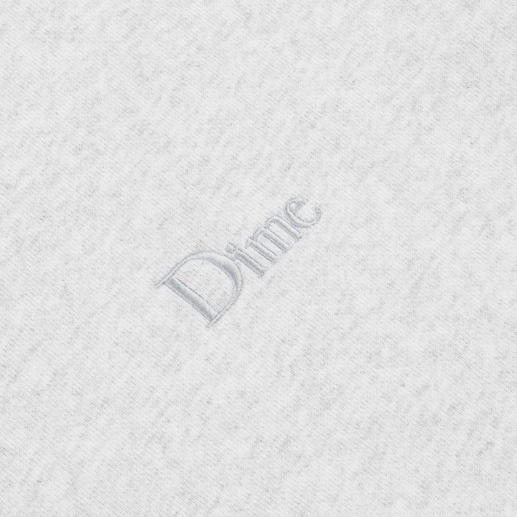 Dime MTL | Small Logo Tee Ash grey