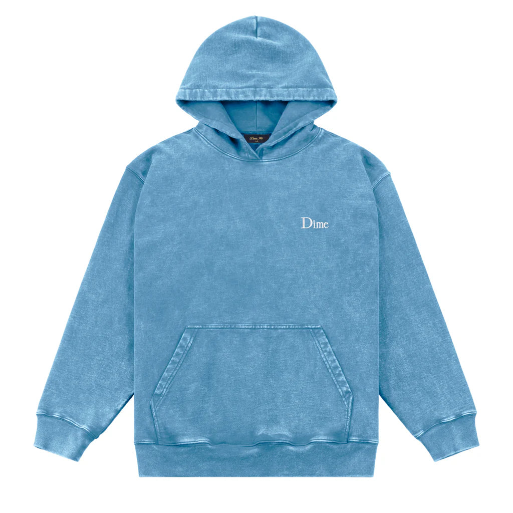 Dime MTL | French Terry Hoodie Faded Sky - front