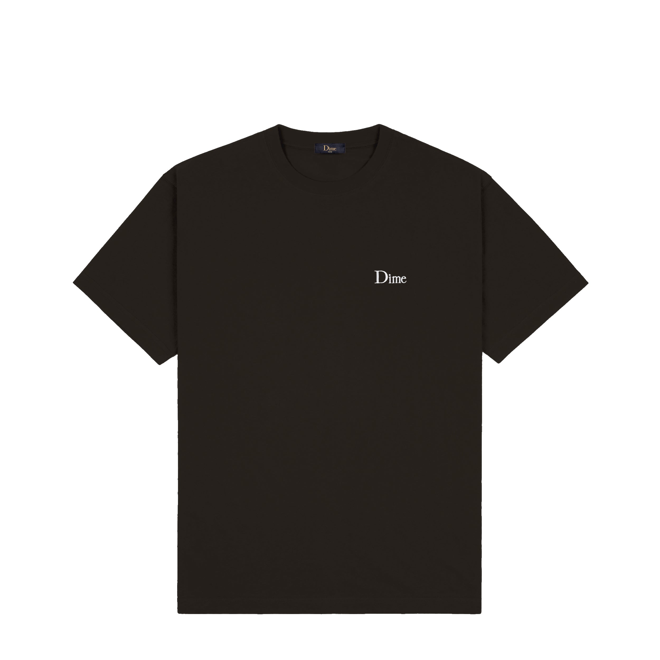 Dime MTL | Small Logo Tee Vintage Black