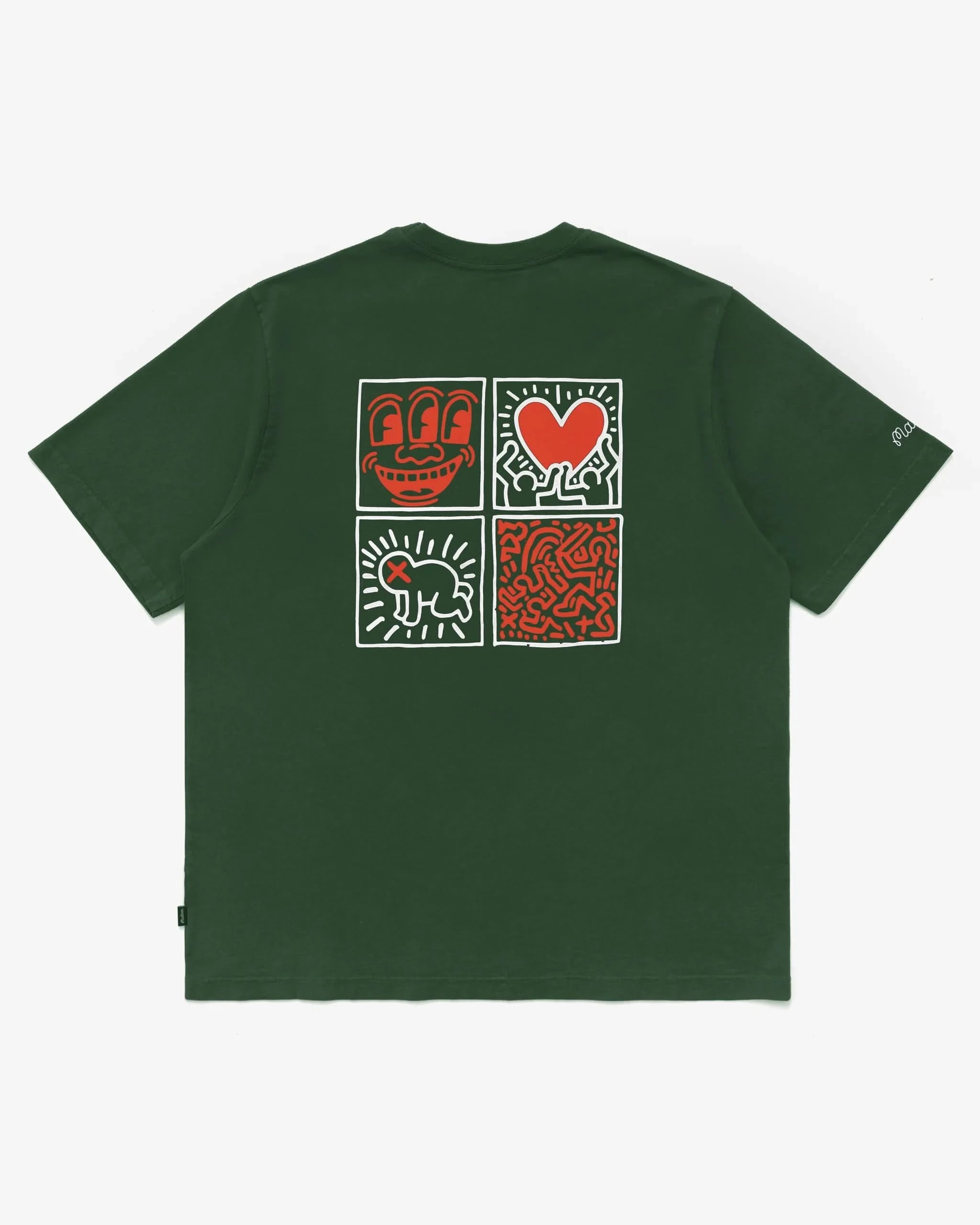 Malbon Golf  x Keith Haring | Pocket Tee