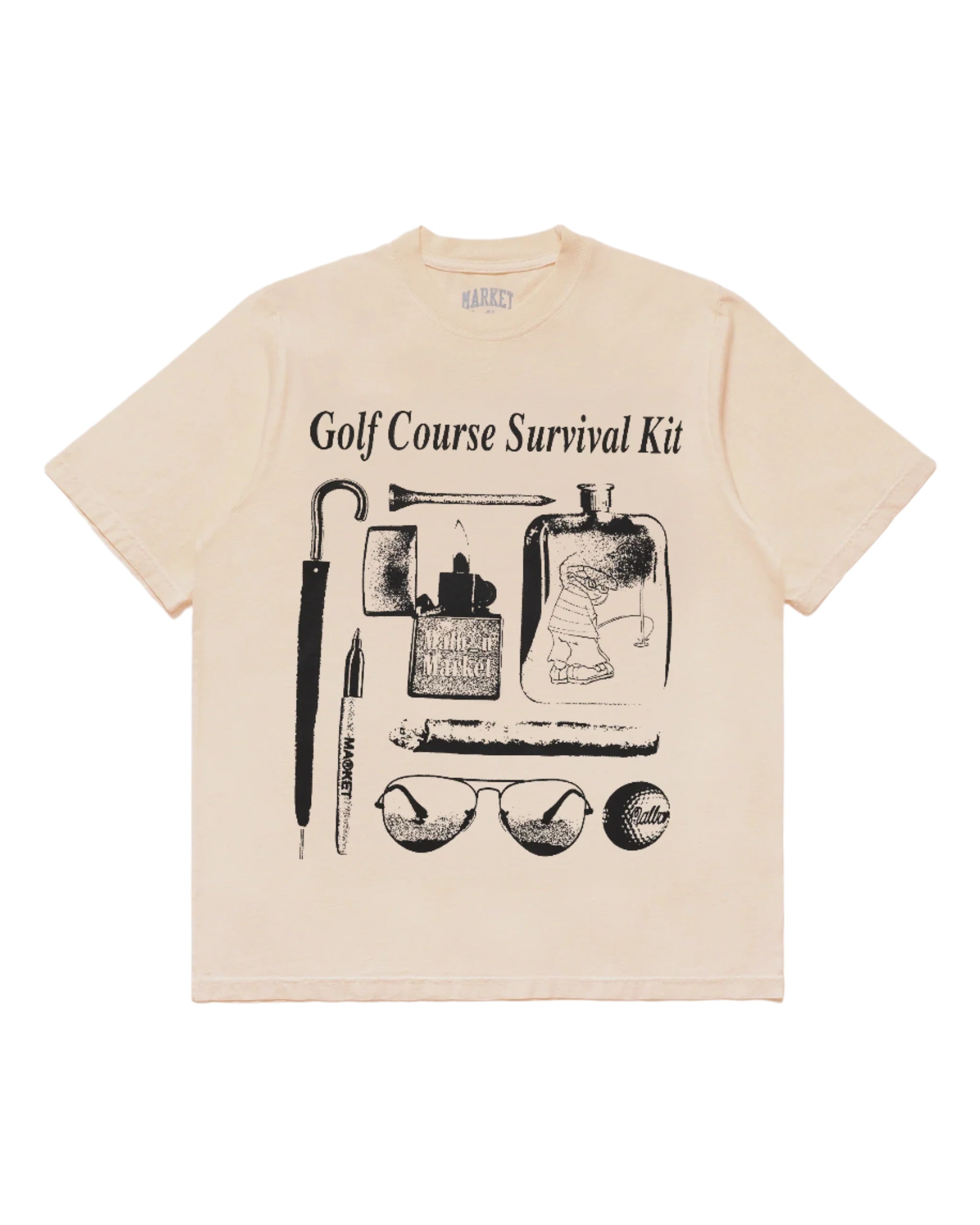 Malbon Golf x Market | Survival Kit T-Shirt