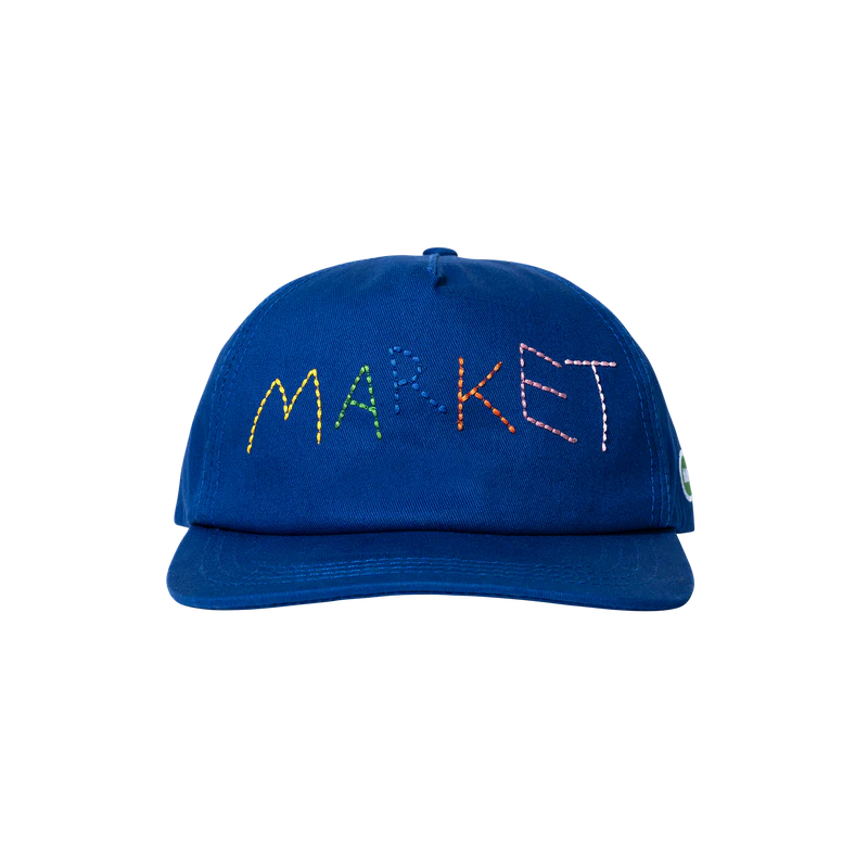 Market Studios | Soft Stitch 5-Panel Hat b