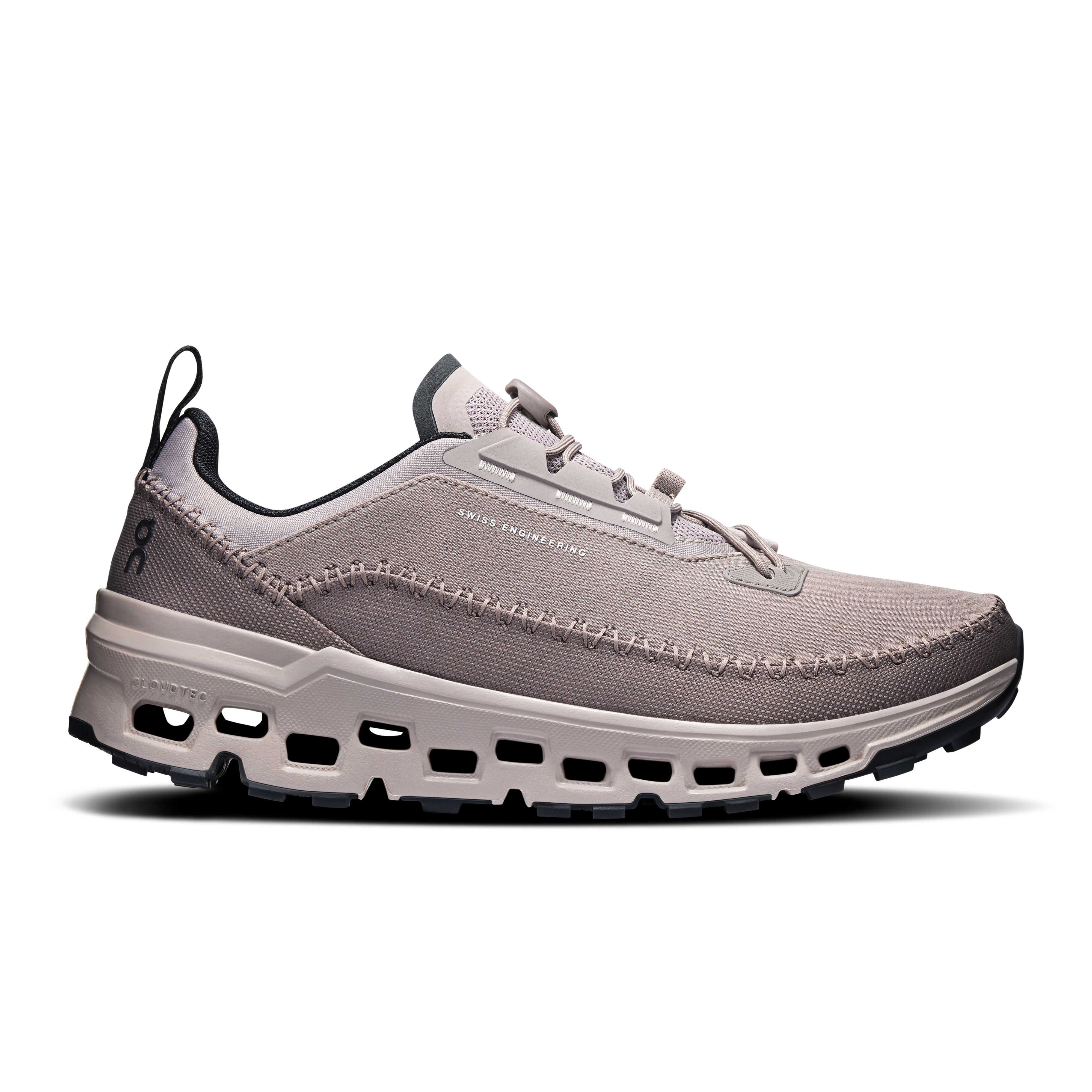 On | W's Cloudmonster 2 shoe | Cinder/Fog side
