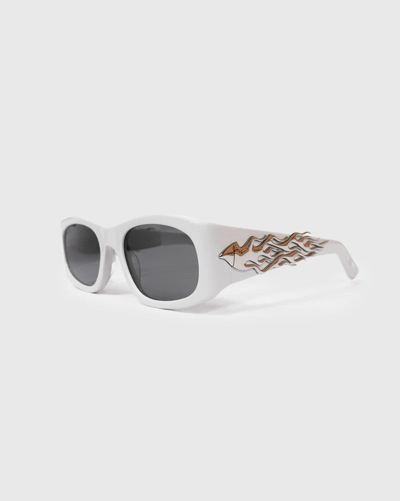 Pleasures x Akila | Eazy Sunglasses White