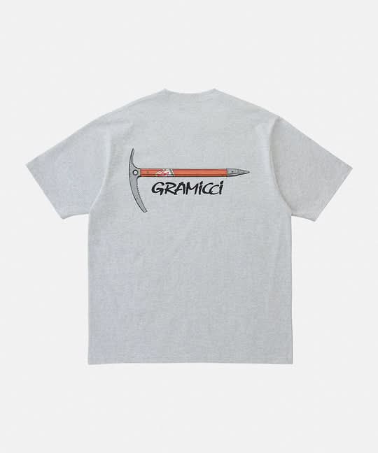 Gramicci Ice Axe Tee - Grey - Gallery Streetwear