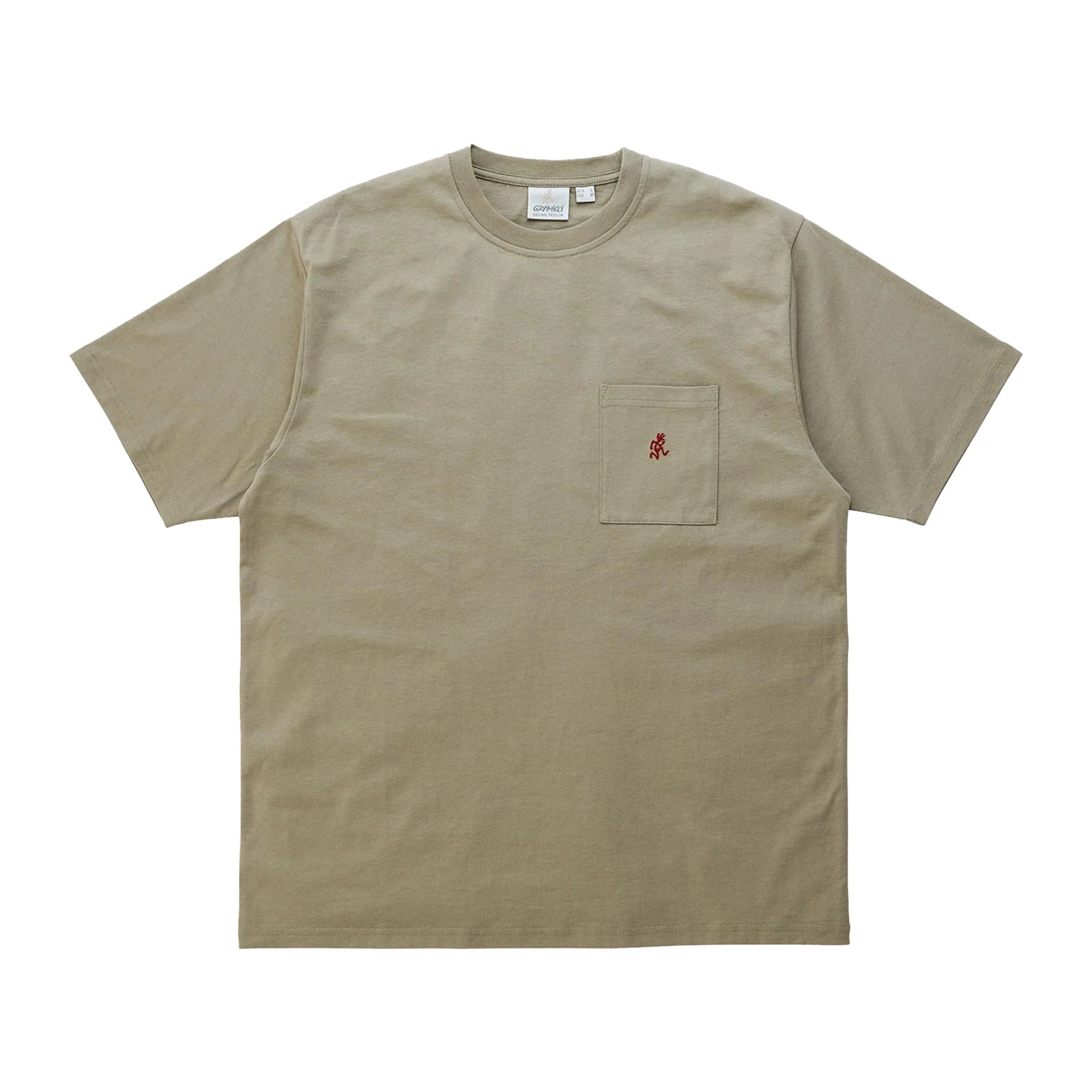 Gramicci | One Point Tee Khaki - Gallery Streetwear