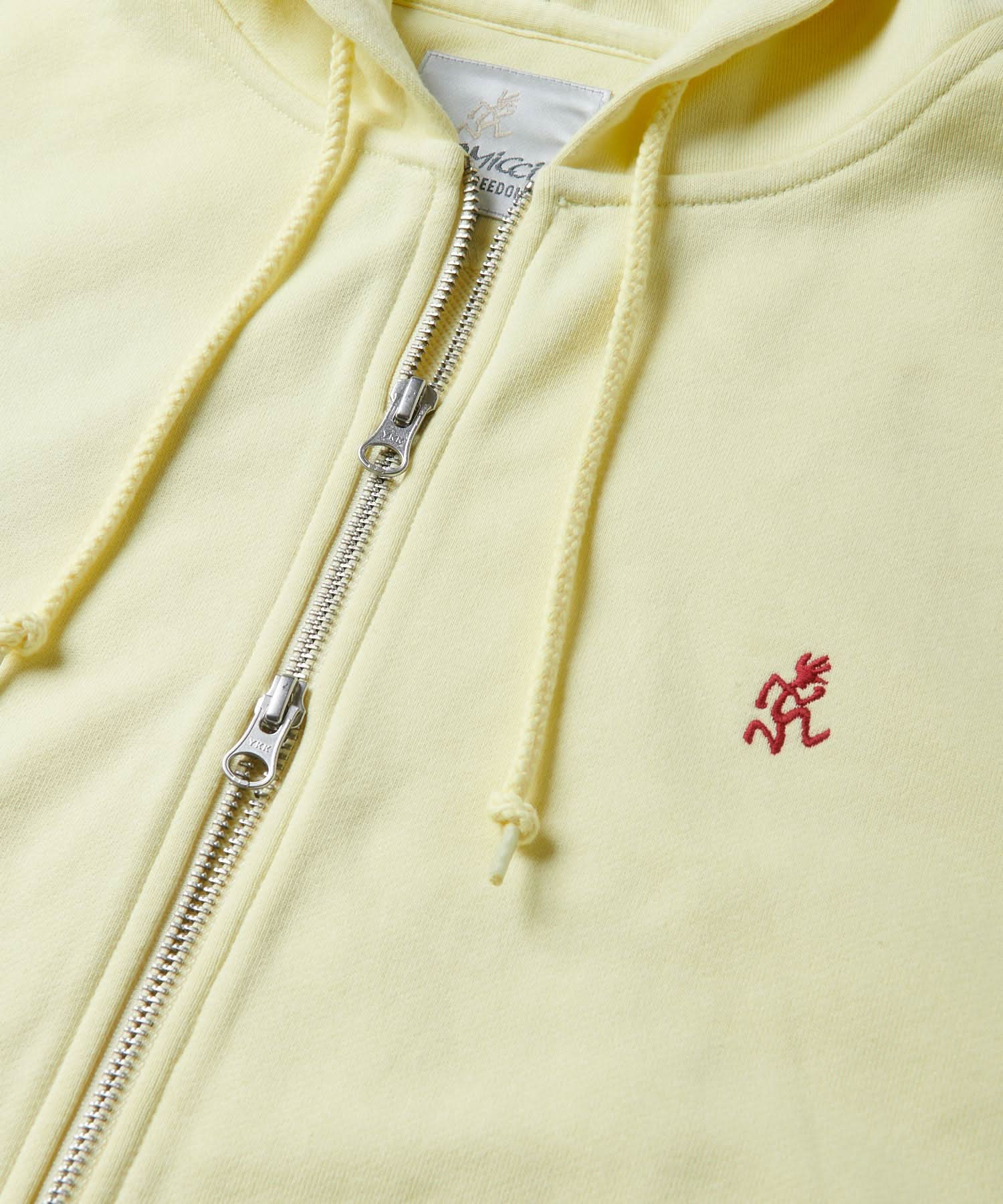 Gramicci | One Point Zip Hoodie Lemon - Gallery Streetwear