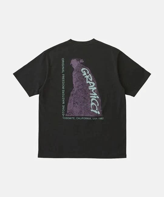 Gramicci Stonemasters Tee - Vintage Black - Gallery Streetwear