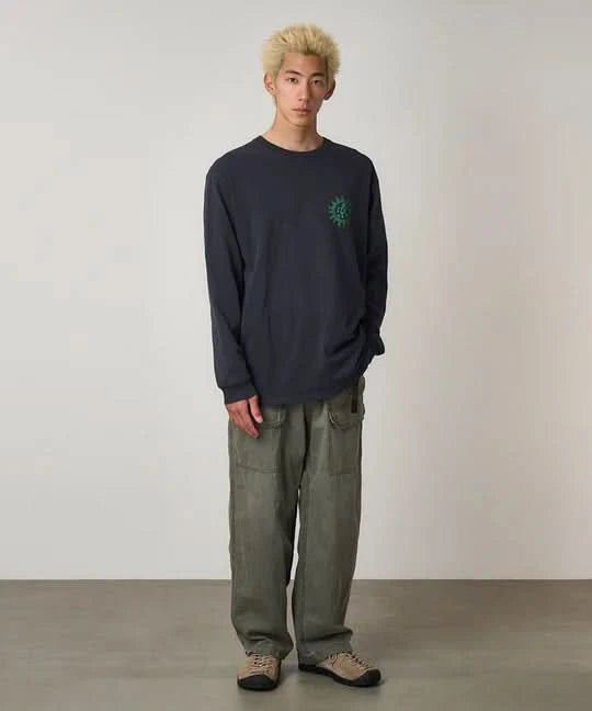 Gramicci Sun L/S Tee - Navy - Gallery Streetwear